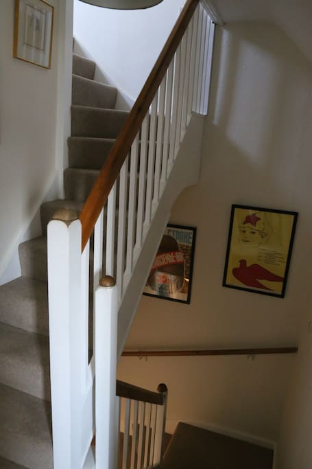 Stairs to attic room