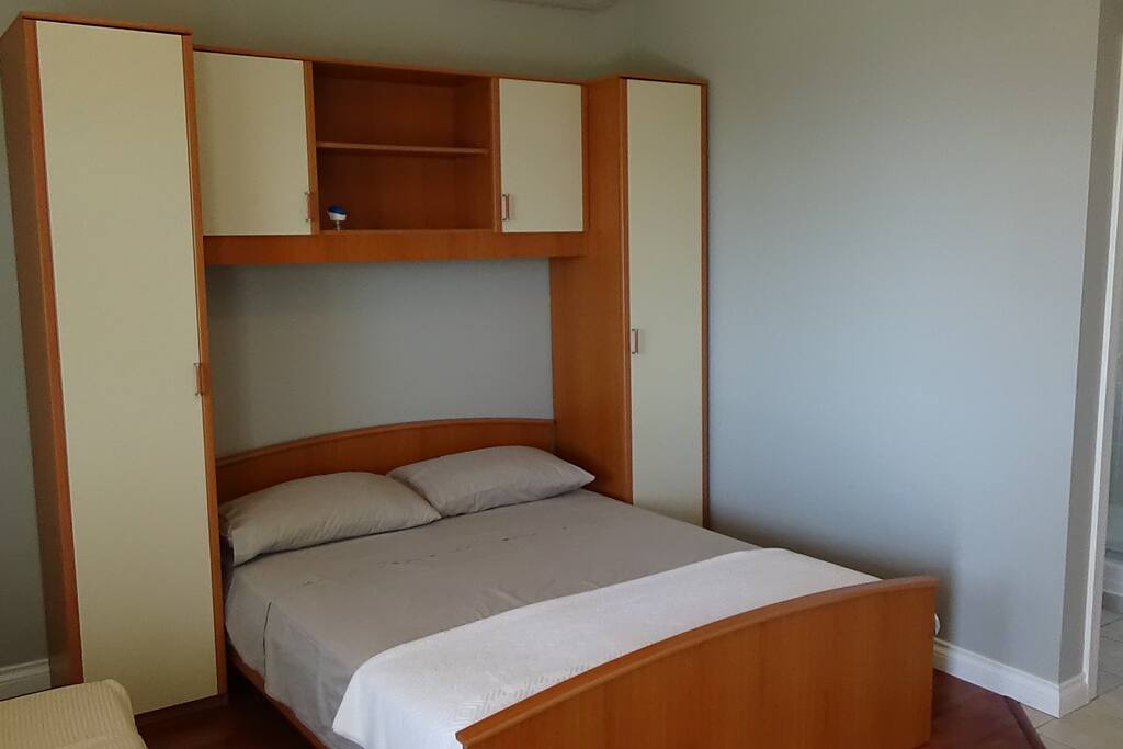 Queen bed and sofa bed