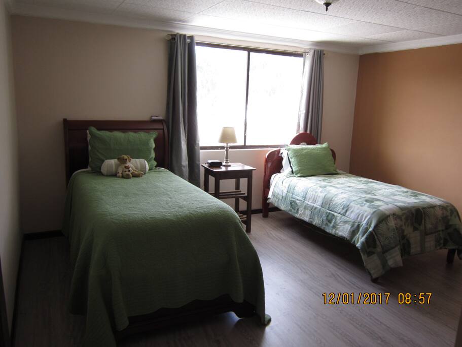 Bedroom #2 two single beds