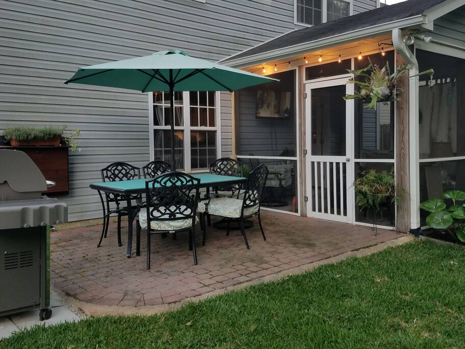 grilling and entertaining