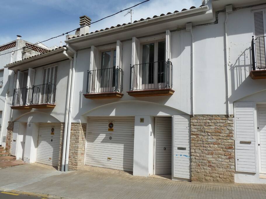 Fachada de la casa