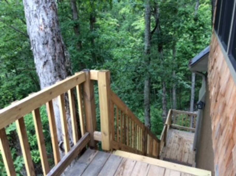 Private entrance to THE LOFT