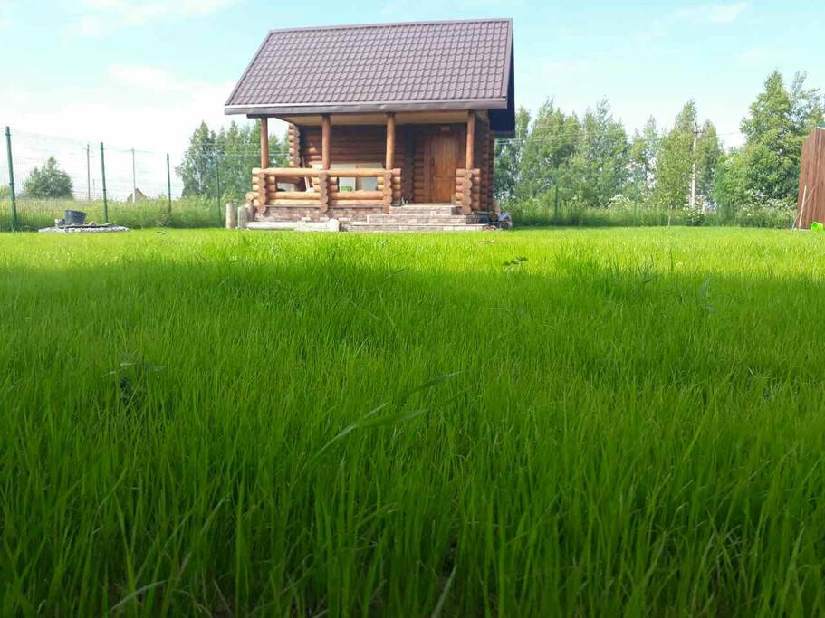 баня с дровяной печью
