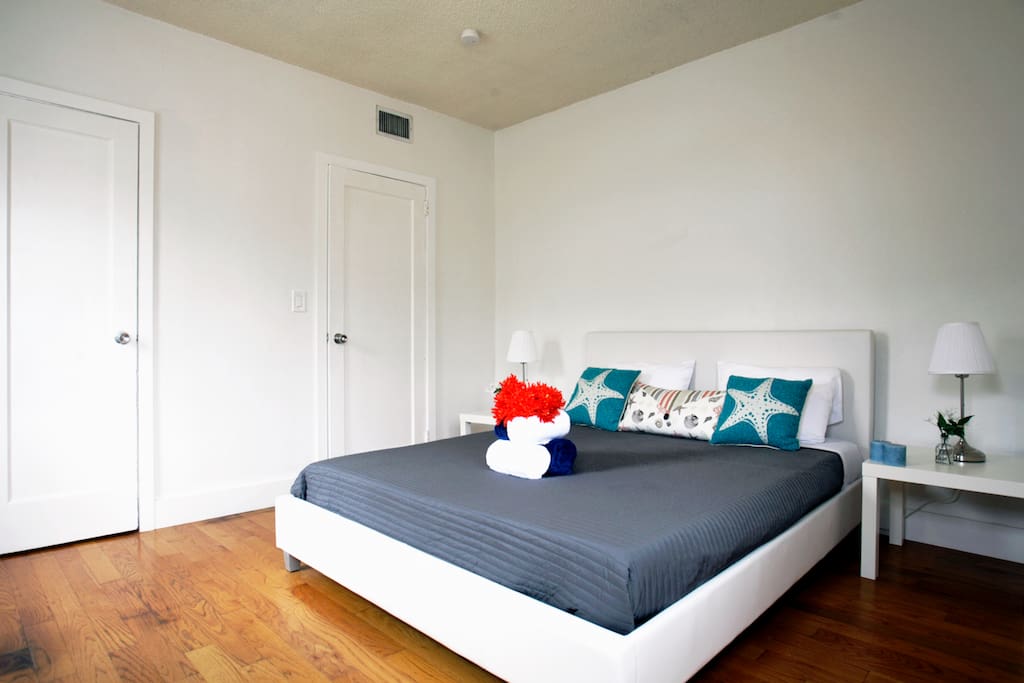 The bedroom
