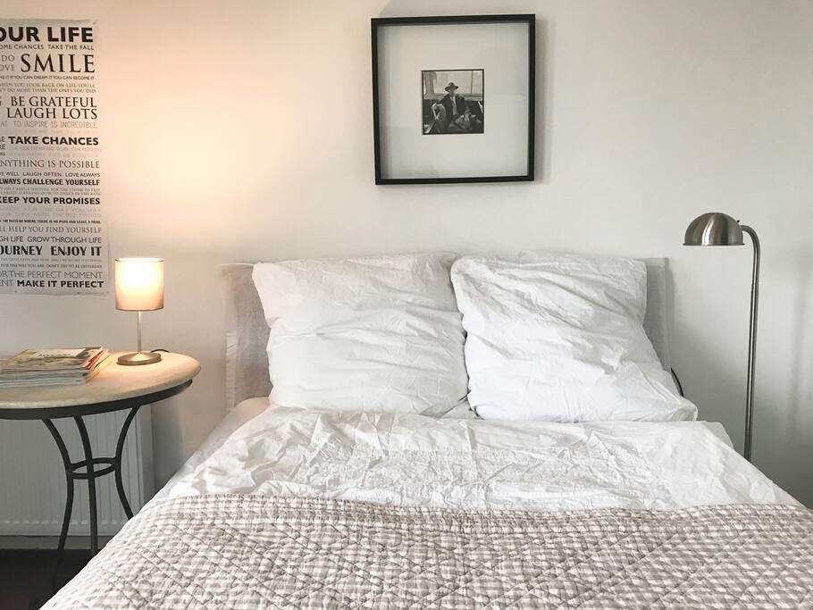 the double bed