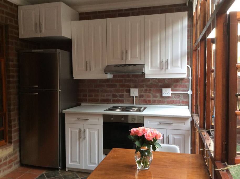 Sunny kitchen