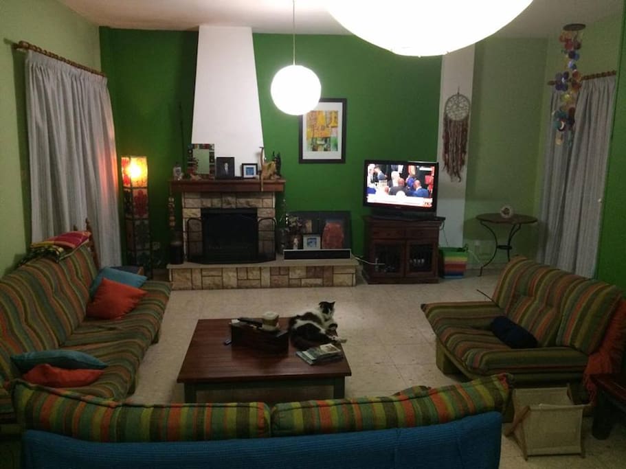 shared living room area