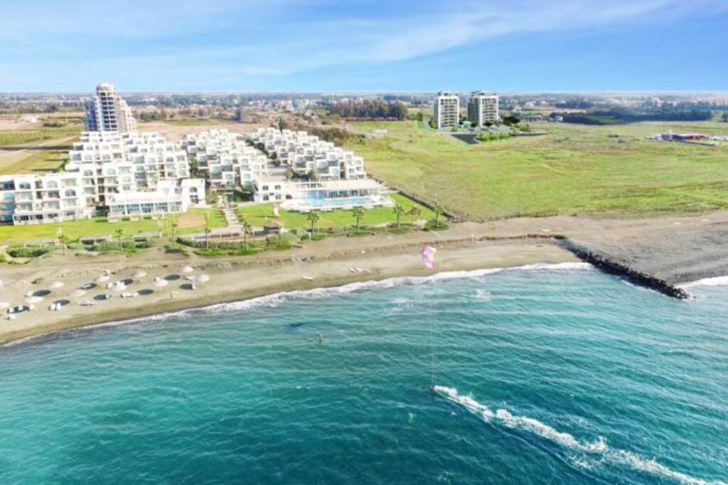Birdseye view of the resort