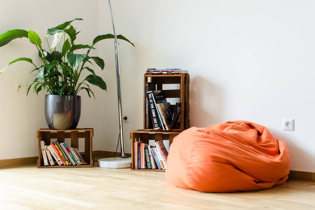 Cozy chilout & reading corner