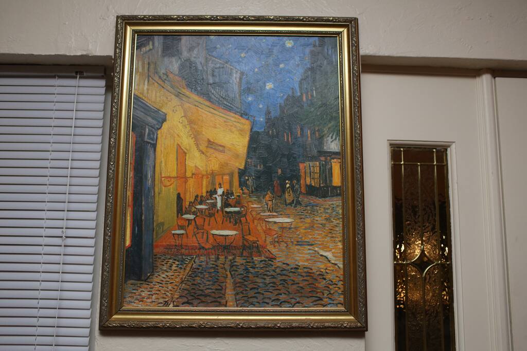 One of the art pieces in the house