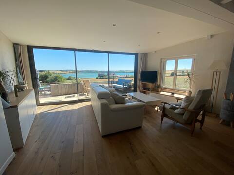 House with panoramic views of the Rance