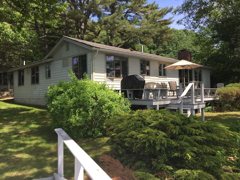 House viewed from dock