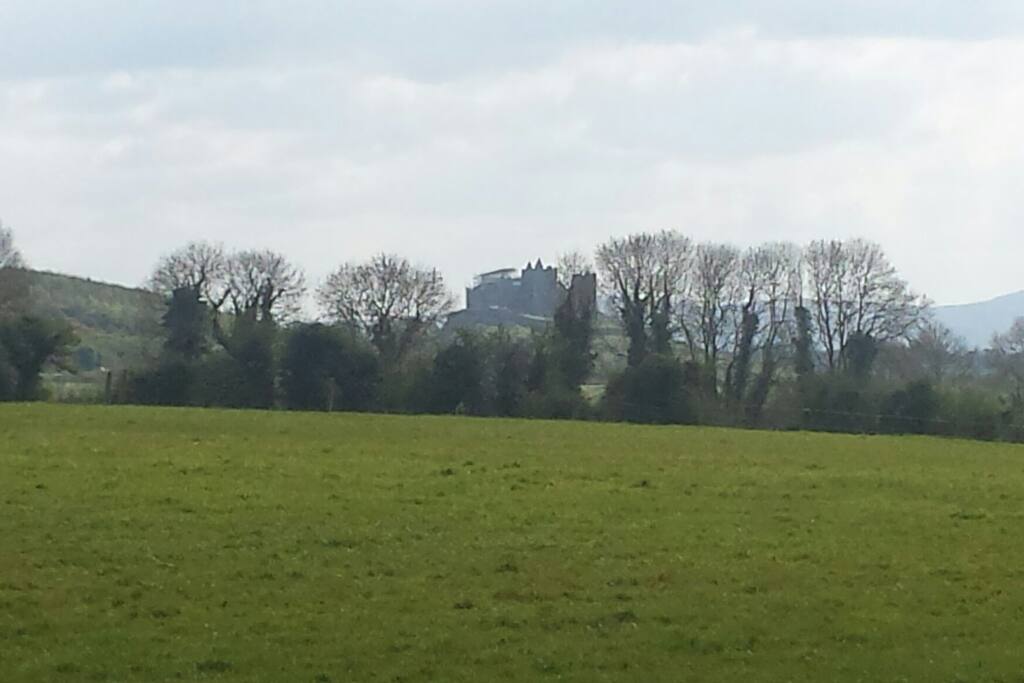 View from garden of Rock