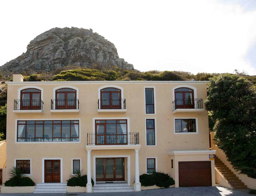Apartment is on the middle floor, deck to right hand side.