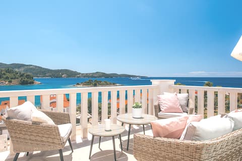 Villa ABBA, appartment III -Ante,  80m from sea