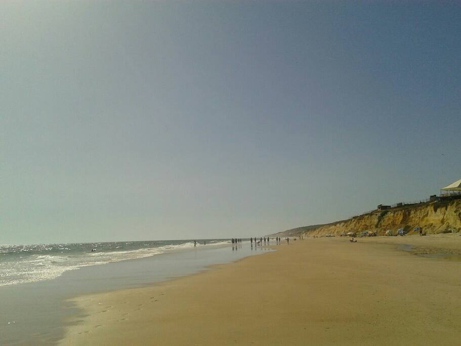 La playa más de 30 km.