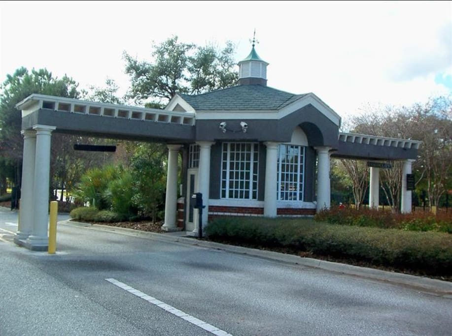 Gated community.