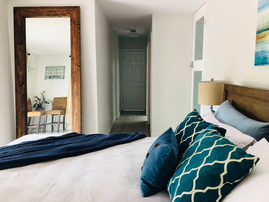 Bedroom view facing the door to the rest of the house