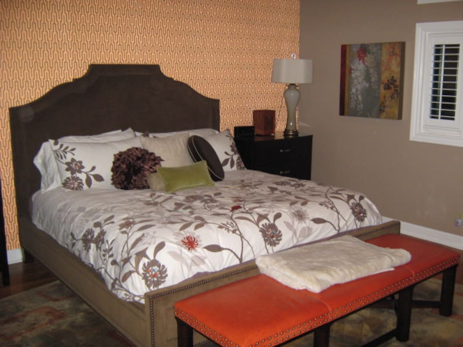 Newly remodeled Master Bedroom