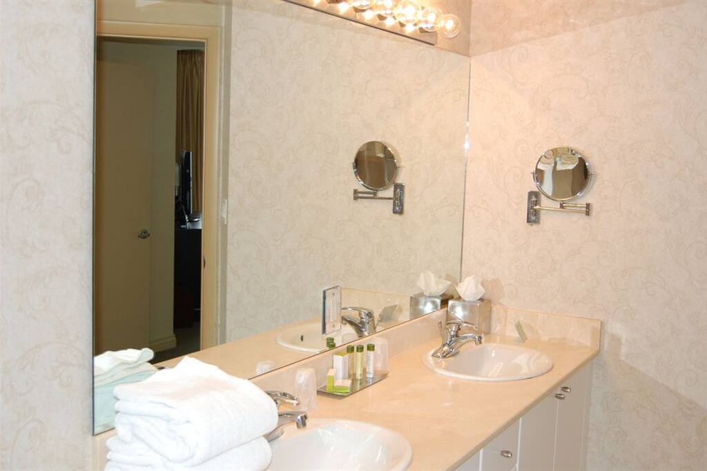 Master Bathroom with His and Her Sink