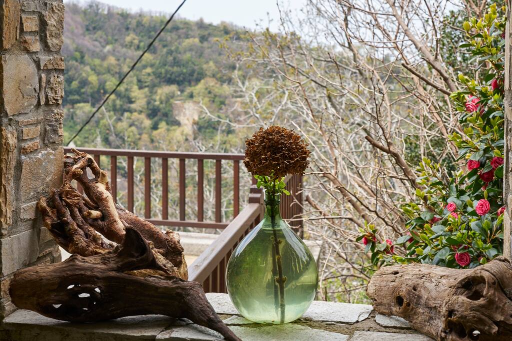 View from private veranda