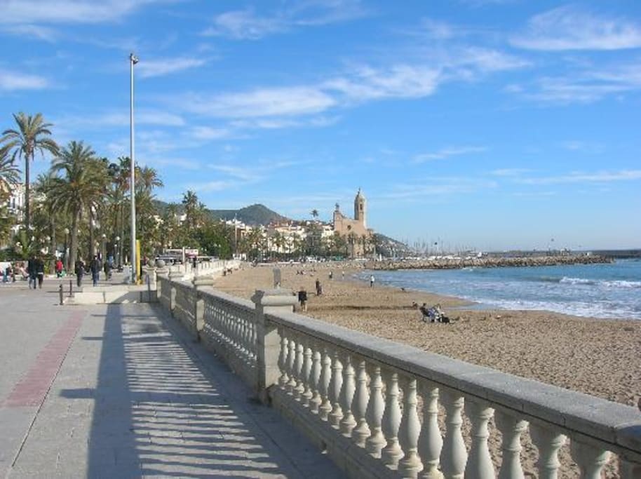 The Beaches in Sitges are amazing!