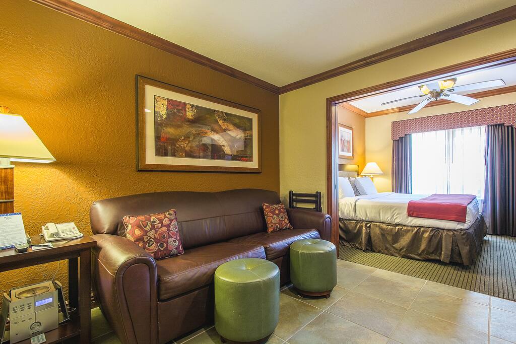 Large Sofa Sleeper in living area