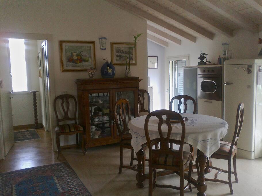 Open space cucina sala