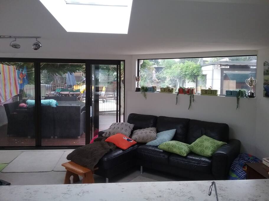 The shared living room