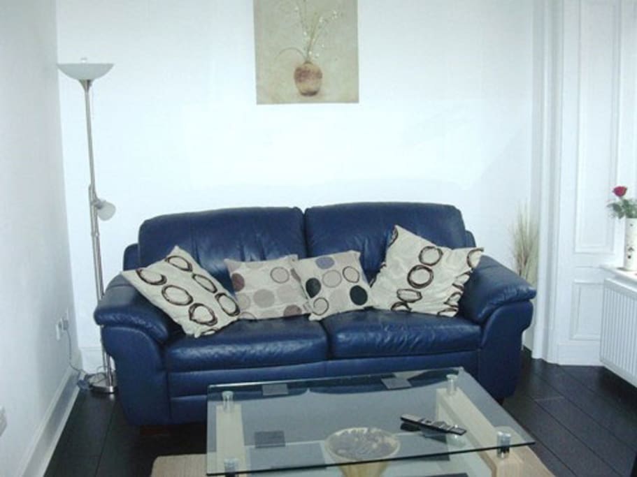 Comfortable sofa and seating in the lounge.