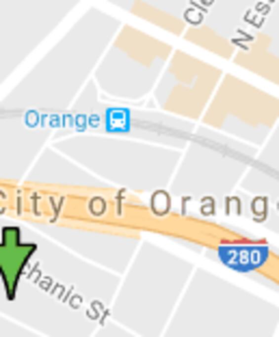 Very close to NYC trains!