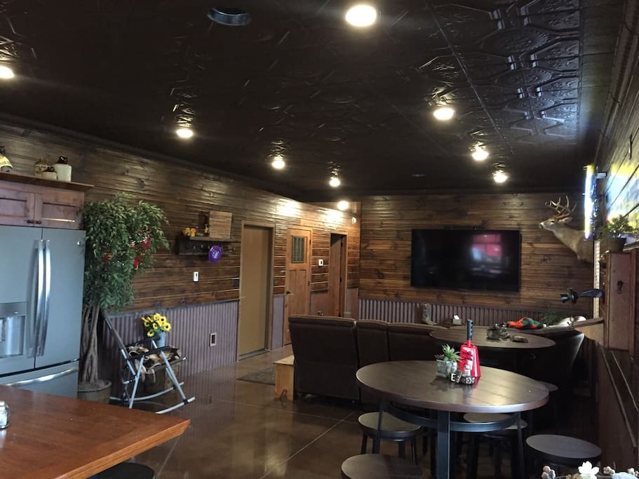 Living area with Direct TV
