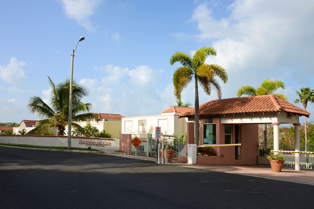 Villa located in gated community