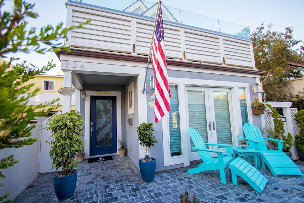 Front patio of home