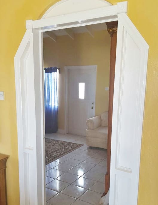 Bedroom 1 is very bright with large windows for more sunshine.