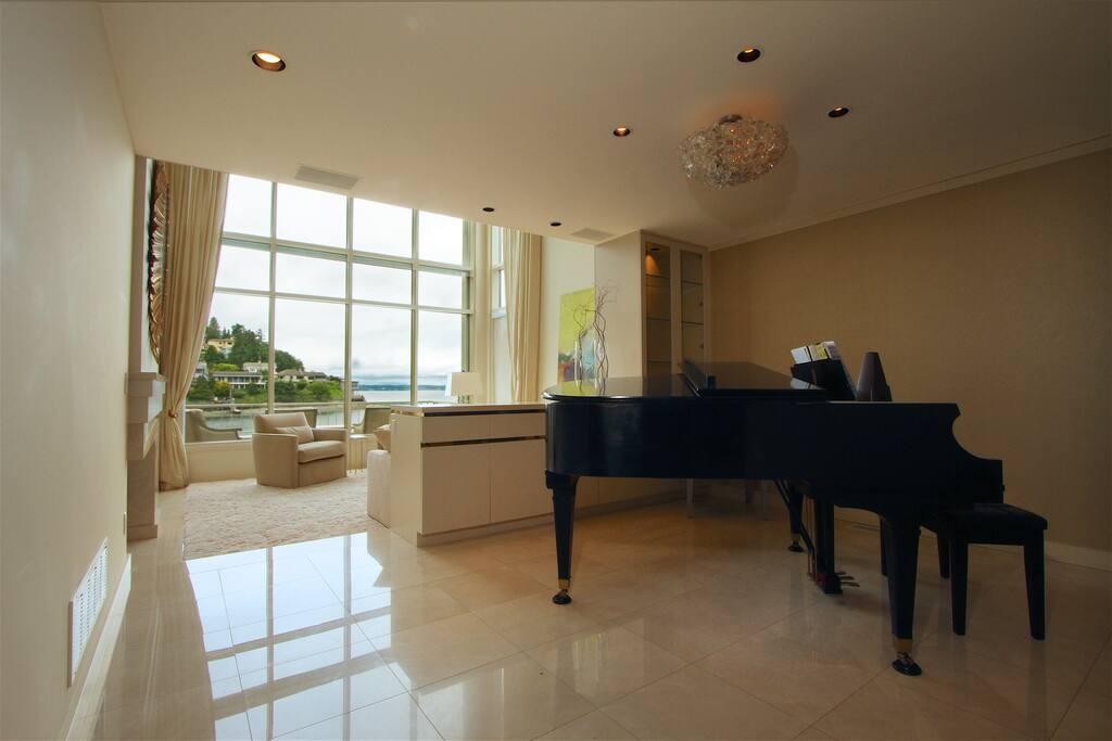 View from entry way to Living Room