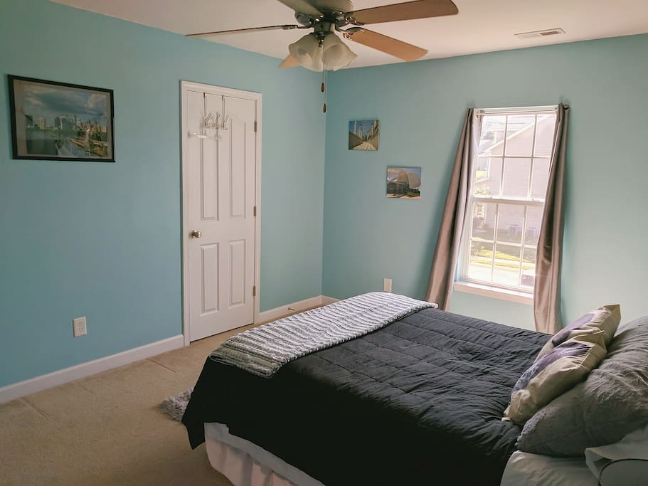 Closet storage available / room gets afternoon sunlight/sunset
