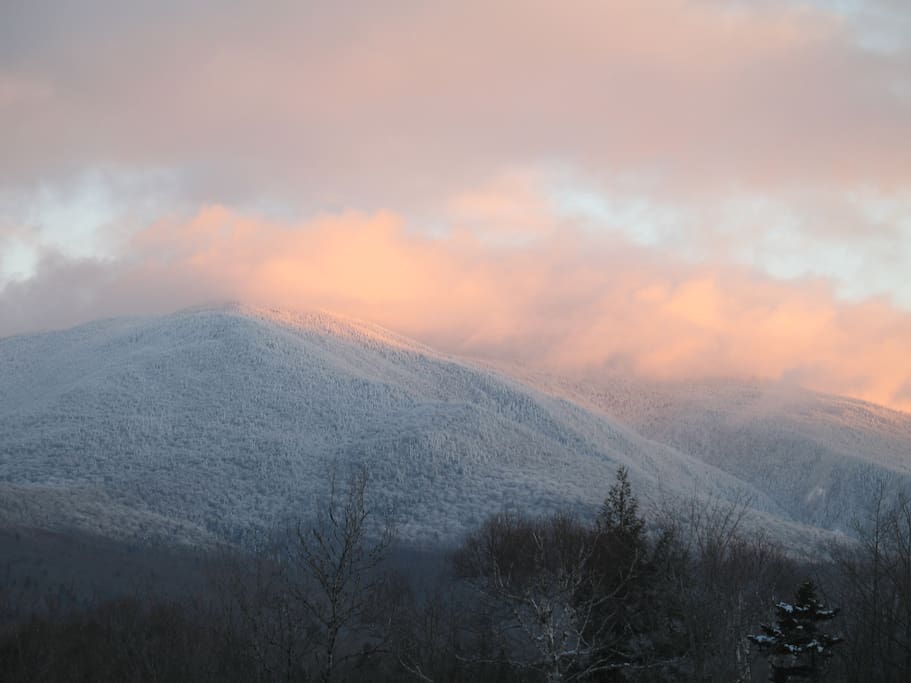 Mt Moosilauke view from the cottage