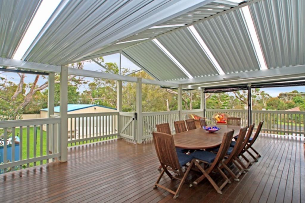 Back Deck, perfect for dining and relaxing
