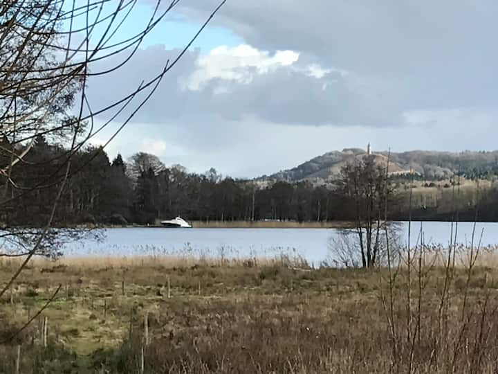 Holiday apartment overlooking Himmelbjerget