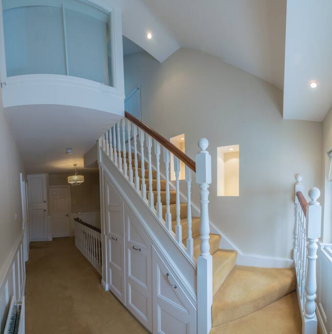 Stairs to bedroom