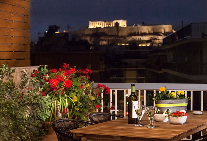 Unique Acropolis View Penthouse