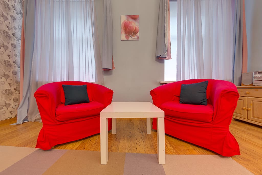 Зона отдыха в спальне/sitting area in bedroom