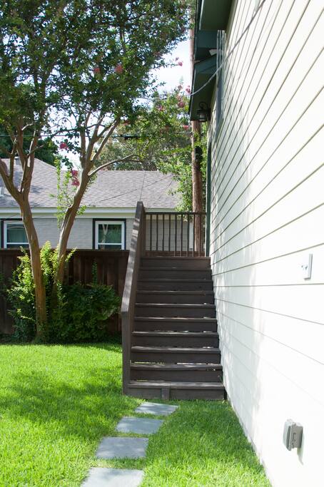 Enjoy a quiet stay in our detached private guesthouse.