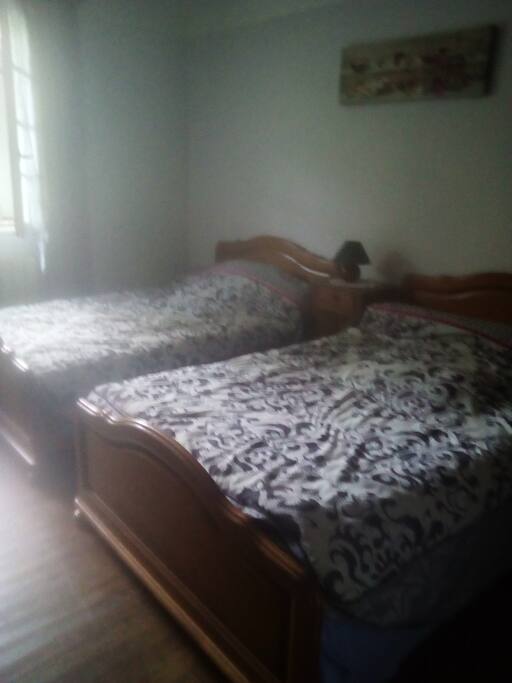 Chambre 2 lits