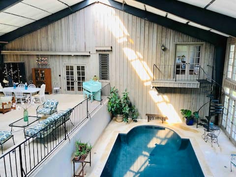 Magnolia Manor Estate with Heated Indoor Pool