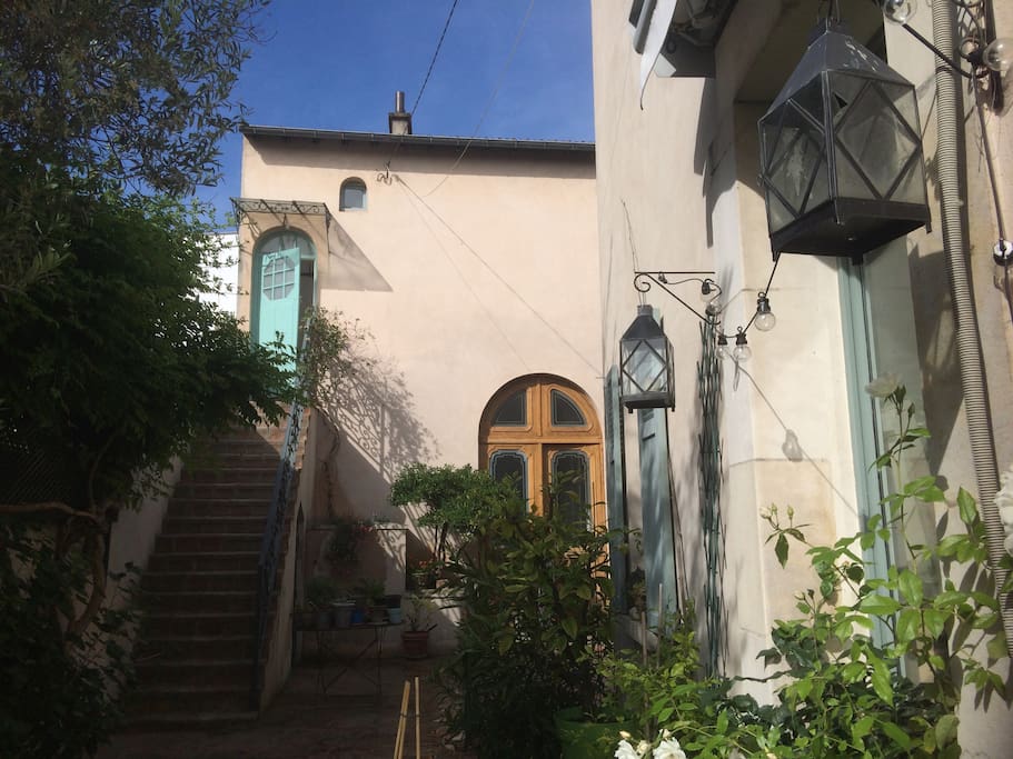 accès à l'appartement.