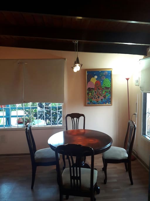 inspiración para la alimentación con una luz y tranquilidad absoluta.