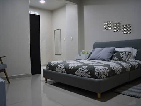 Mexico City Condo,Modern Furniture,2Baths,Parking!