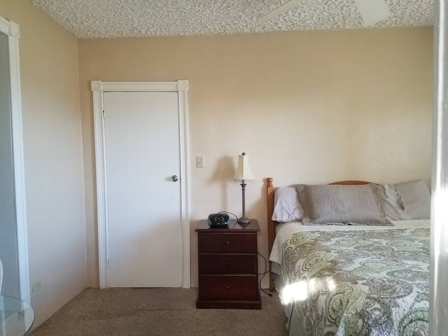 Private bedroom view
